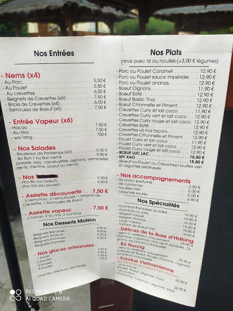 La Table de Mai Ly - Menu Image 2