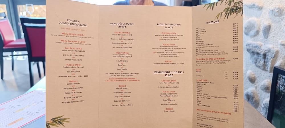 La Table de Mai Ly - Menu Image 4